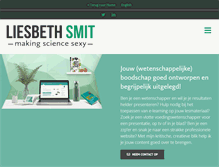 Tablet Screenshot of liesbethsmit.com